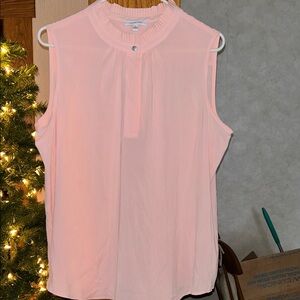 Calvin Klein Light Pink Sleeveless Blouse